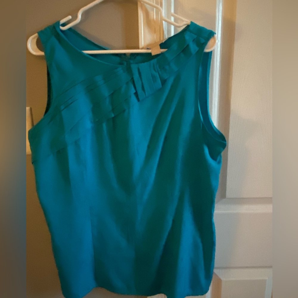 NWOT Loft sleeveless blouse